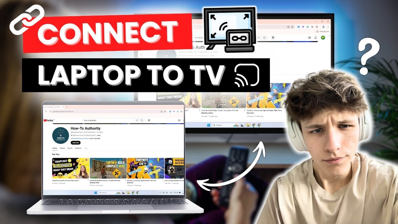 How to Connect Your Laptop to Your TV: Wired & Wireless Methods