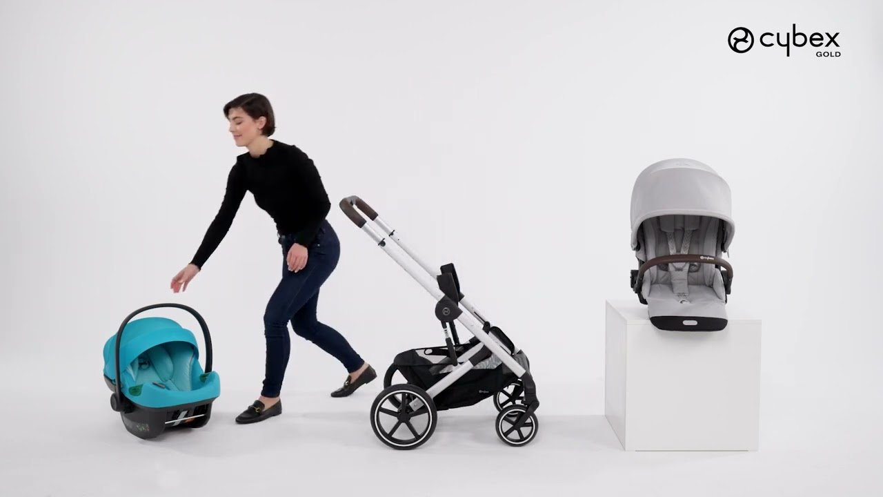 How to Attach an Infant Car Seat I BALIOS S LUX Stroller Travel System I CYBEX
