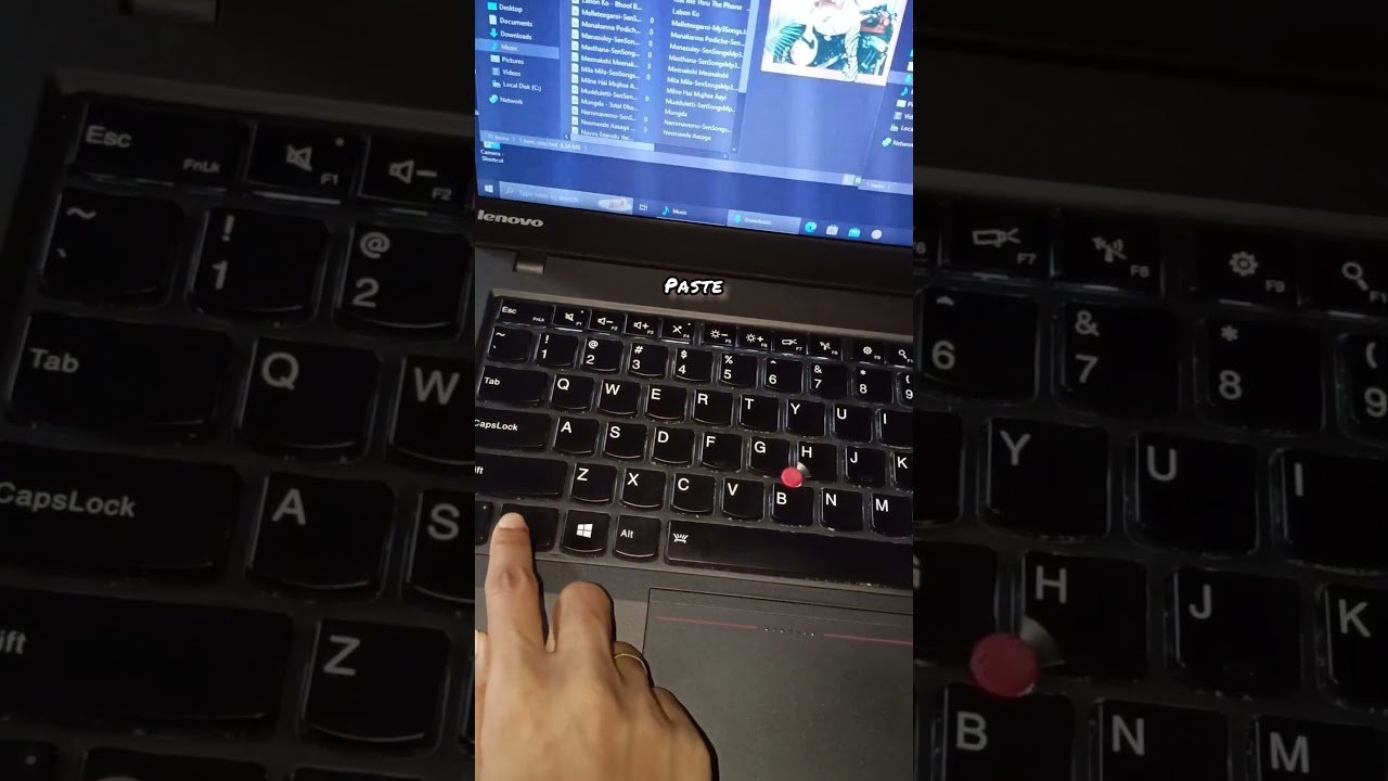 How to Copy and Paste on Laptop 💻 windows shortcut key #shorts #viral