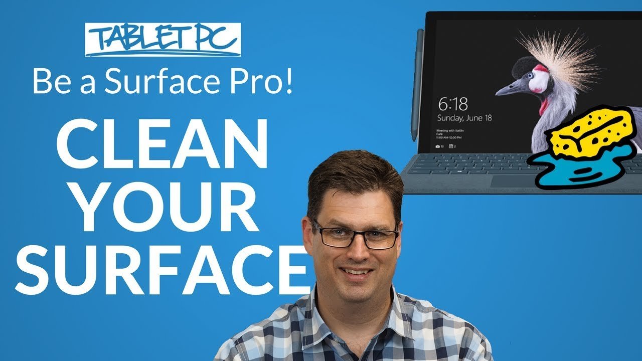 How to clean your Surface screen and keyboard