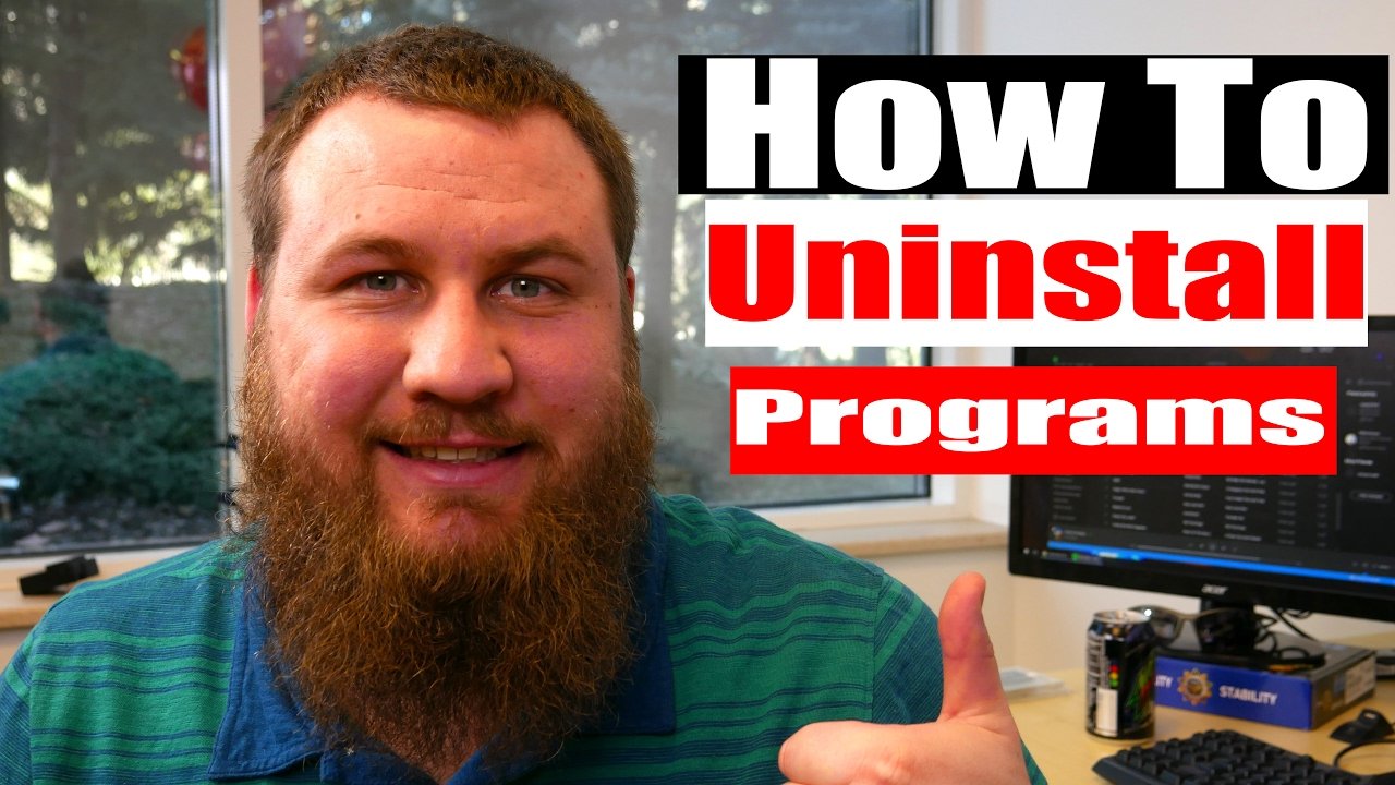 How to Uninstall and Remove Unwanted or Harmful Programs from Your Computer, Including Malware
