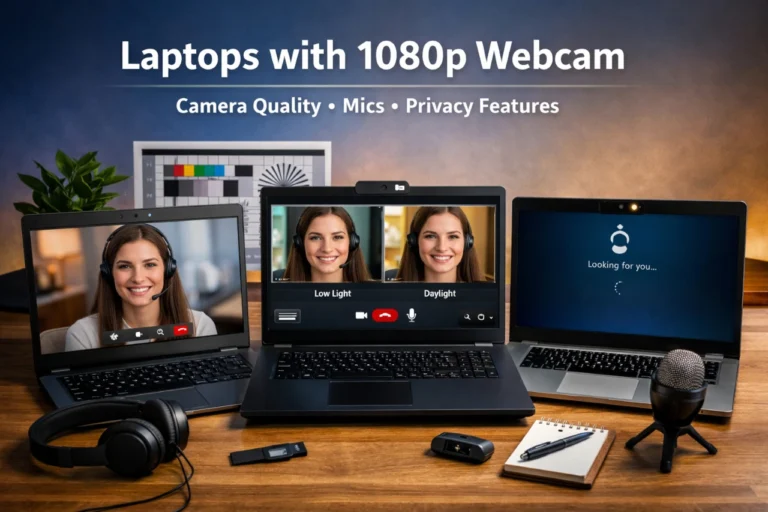How to Choose a Laptop With a 1080p Webcam for Real Meetings