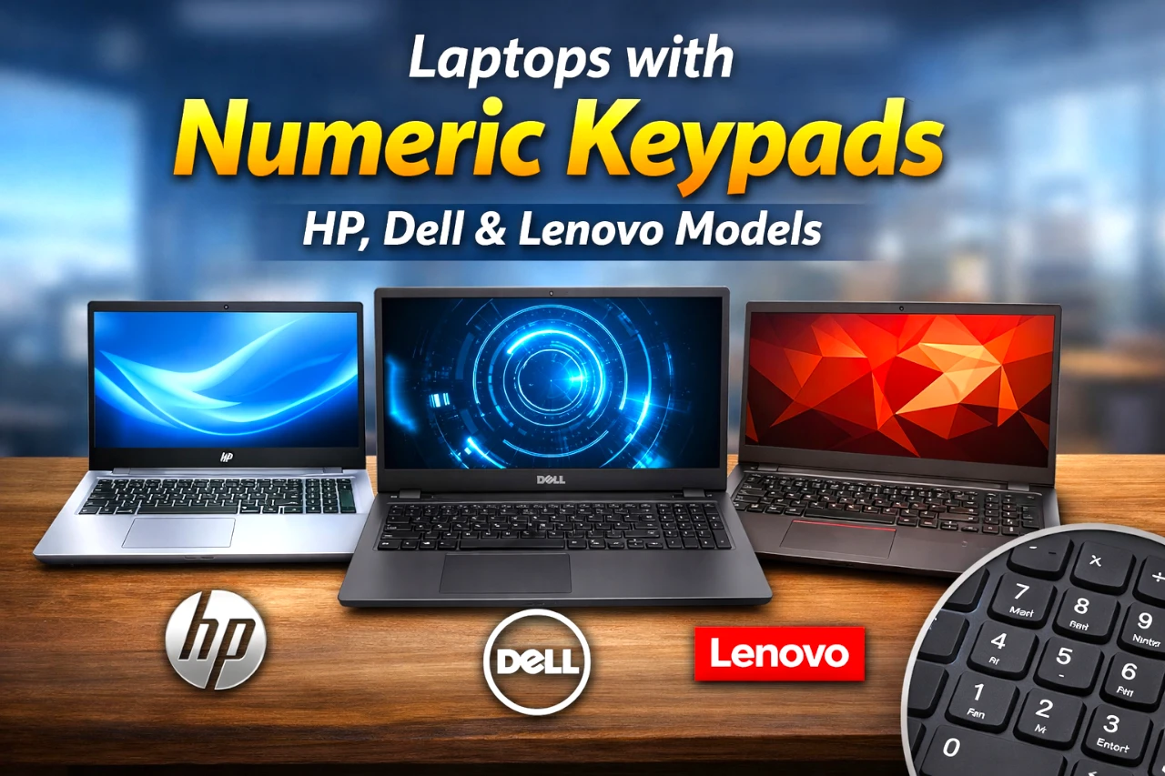 HP vs Dell vs Lenovo: A Practical List of Laptops with Numeric Keypads