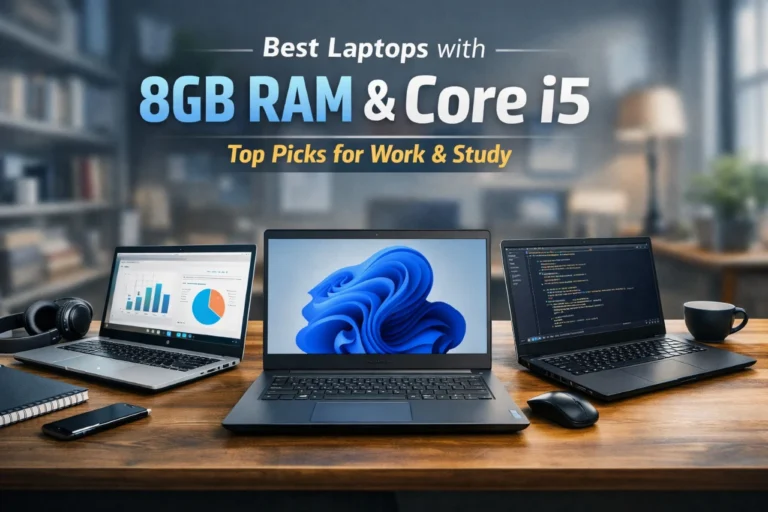 Best Laptops With 8GB RAM and Core i5