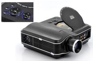 projector with dvd player built in