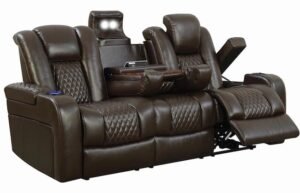 power reclining sofa with usb port
