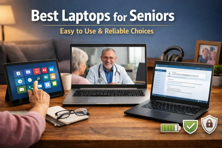Top Senior-Friendly Laptops: Large Displays, Simple Controls, Support