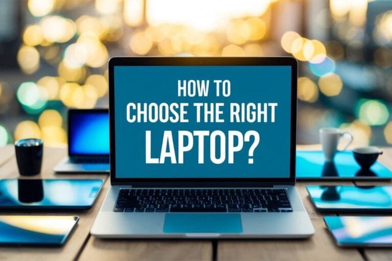 How to Choose the Right Laptop?