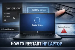 HP Laptop Restart Guide: Windows 10/11 Steps, Shortcuts, and Fixes