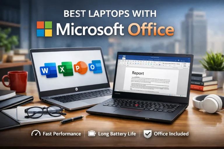 Best Laptops With Microsoft Office Included for Work and School
