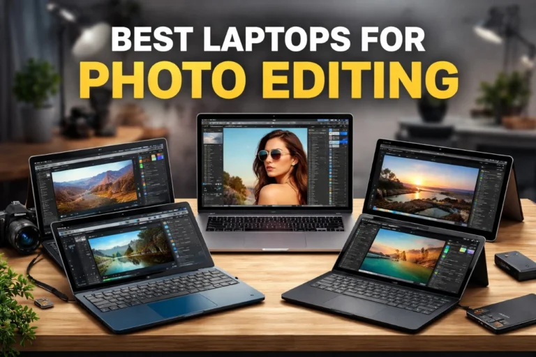 Best Laptops for Photo Editing: Performance + Display Guide