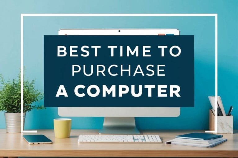 Best Time to Purchase a Computer