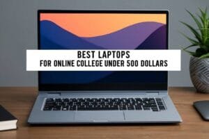 Best Laptops for Online College Under 500 Dollars