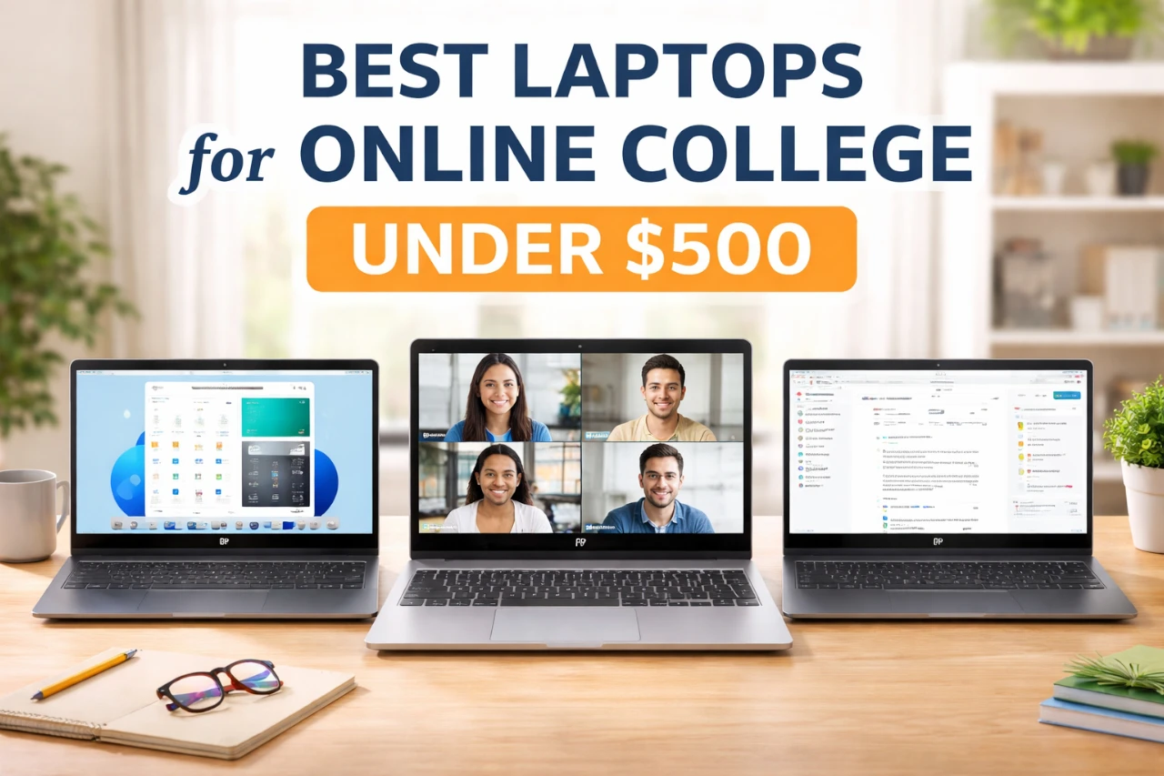Top Budget Laptops Under $500 for Online Classes, Zoom, and Homework