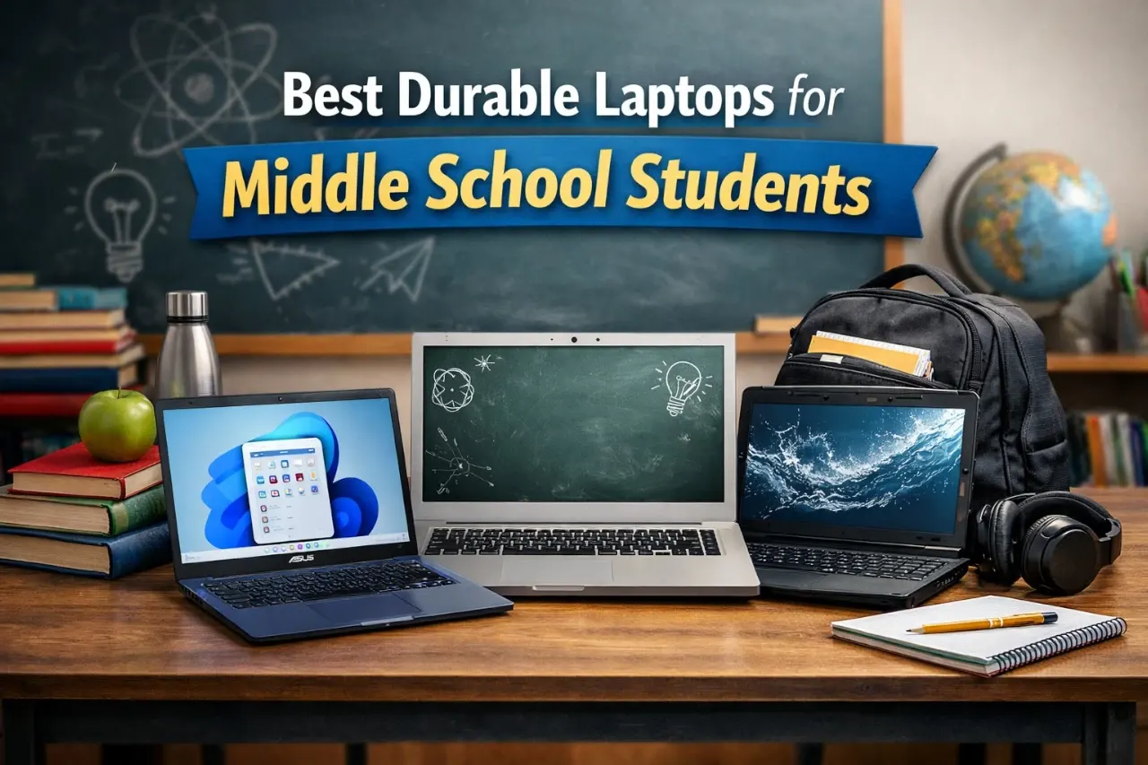 Best Durable Laptops for Middle School Students: Top Picks for 2026