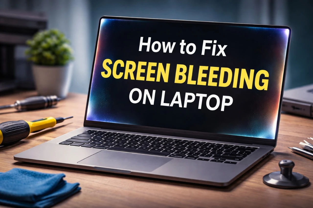 How to Fix Screen Bleeding on Laptop Without Guesswork
