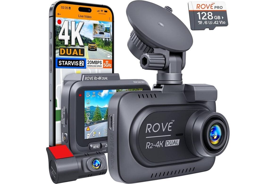 ROVE R2-4K DUAL Dash Cam