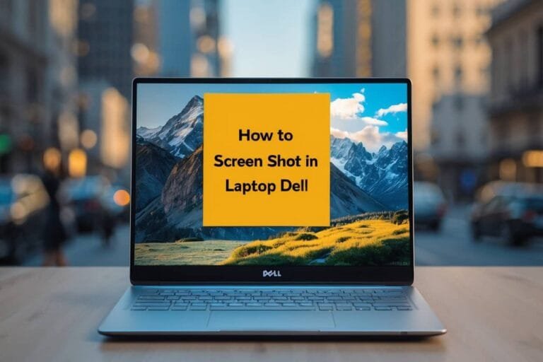 How to Take a Screenshot on a Dell Laptop