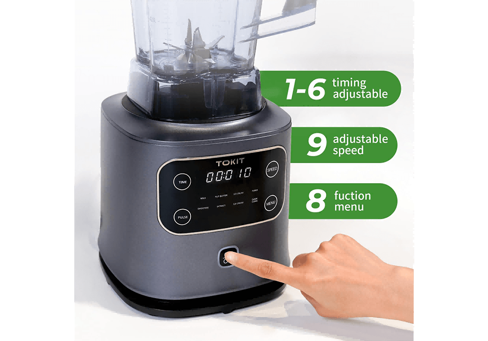 The smart touch panel offers easy, intuitive operation for everyone