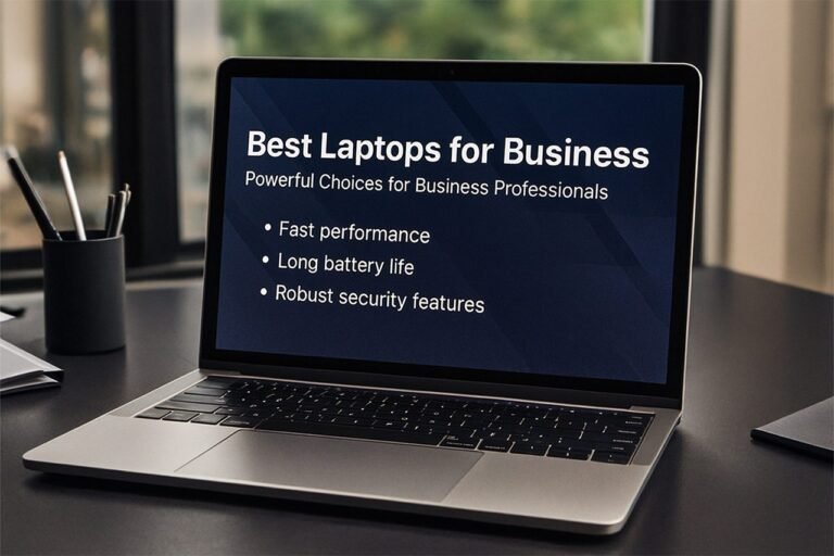 Work Smarter: The Best Business Laptops for Office and Travel