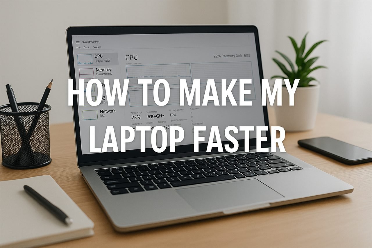 Make Laptop Faster Now: Disable Startups, Free Space, Boost Performance