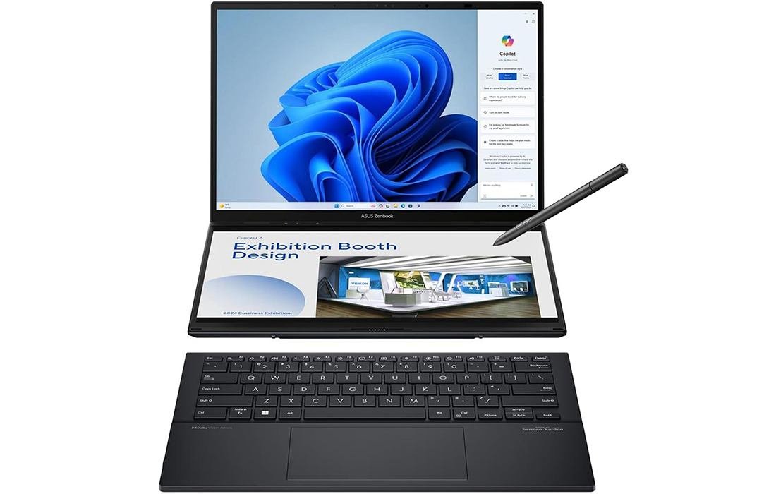 ASUS Zenbook DUO UX8406 dual-screen OLED laptop