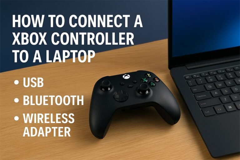 3 Easy Ways to Connect an Xbox Controller to Your Laptop (USB/Bluetooth)