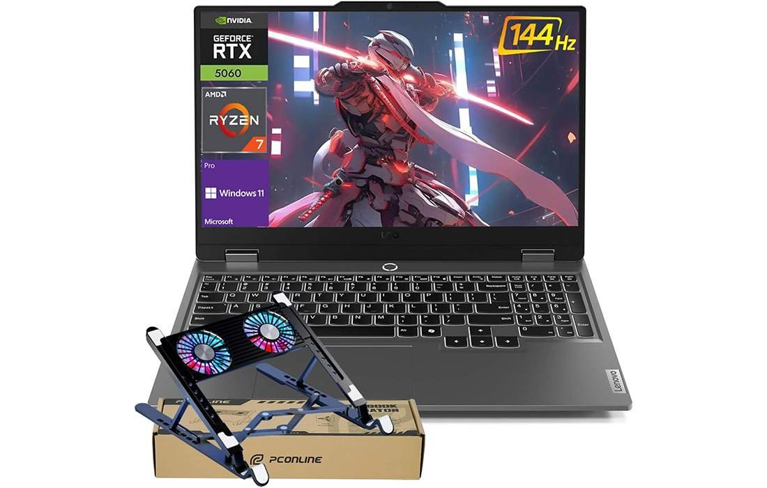 Lenovo LOQ Gaming Laptop with RTX 5060 and Ryzen 7