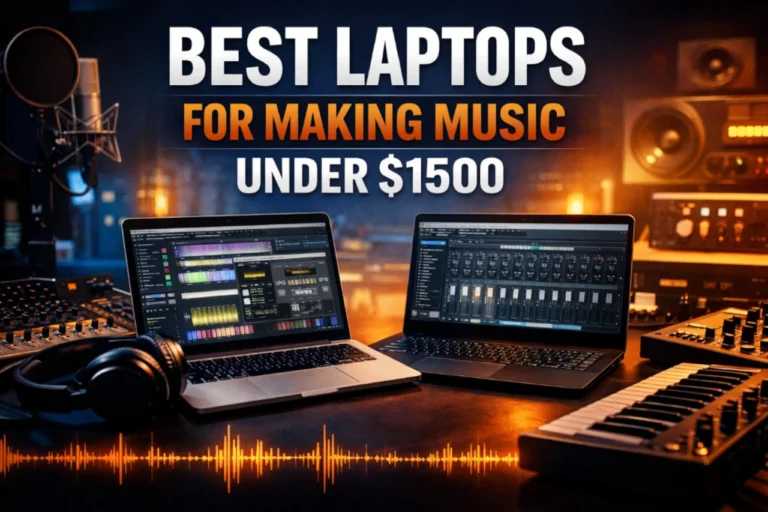 Best Laptop for Making Music Under $1500: Top 5 Ranked Picks