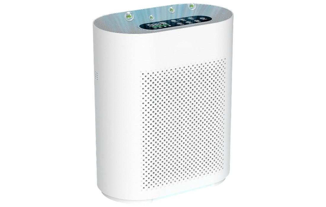 Tailulu H14 HEPA Air Purifier in a modern living room