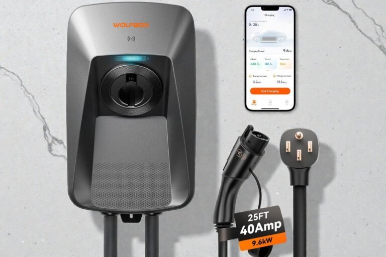WOLFBOX EV Charger WE40 Review: Safe, App-Controlled Home Charging