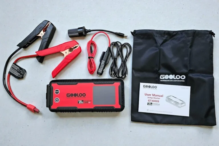 GOOLOO GT4000S Review: Fast Charging Jump Starter That Actually Delivers